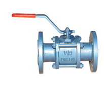 3 Pcs Design Ball Valve Full Bore PN10-16-25-40